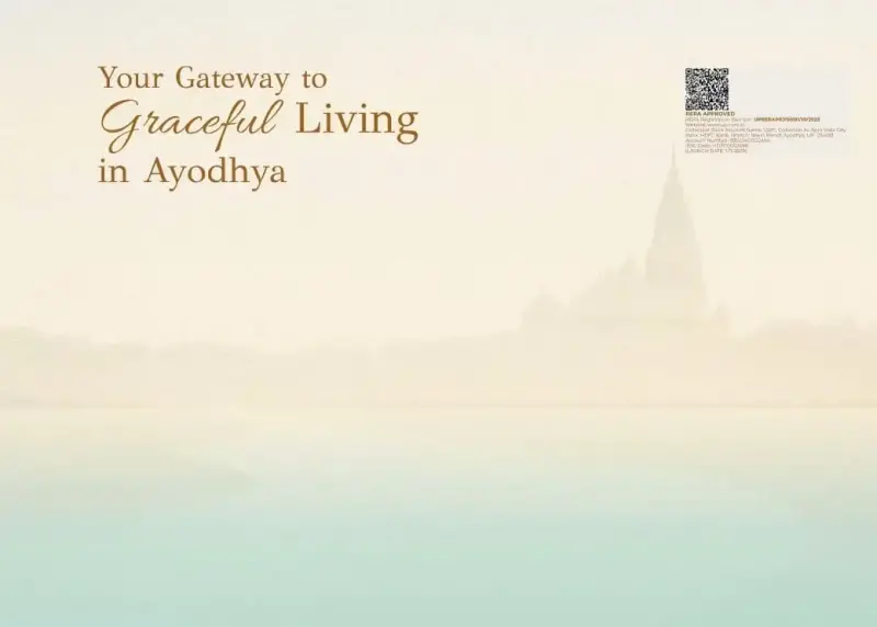 Invest in Ayodhya today - where faith, heritage, and growth create the future.