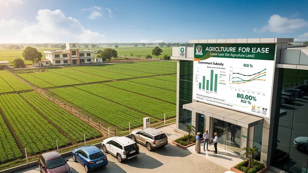 Agriculture Land for Lease in Baghpat: Exploring Government Subsidy and ROI Analysis