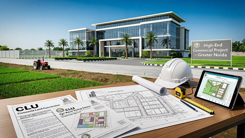 Greater Noida CLU Norms Decoded: Commercial Land Conversion for Agri-Startups