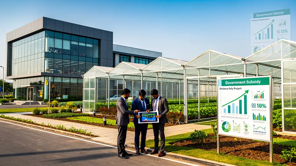 Polyhouse Farming Setup in Dholera: Government Subsidy and ROI Analysis