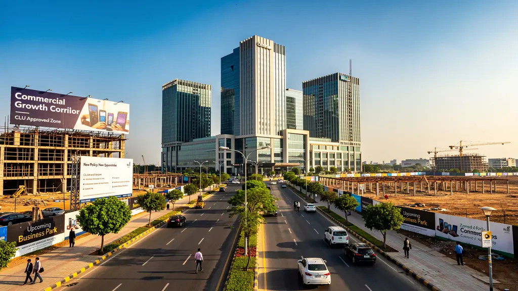 Delhi NCR Commercial Real Estate Growth: Impact on CLU Based Lands